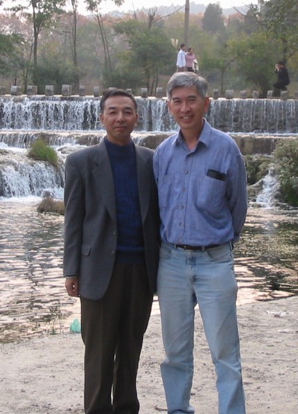 Mingyi Zhang and Me in Guiyang