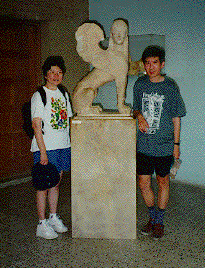 Yokelin and Norman in Greece